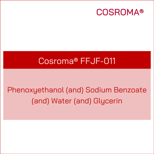 Phenoxyethanol (and) Sodium Benzoate (and) Water (and) Glycerin Cosroma® FFJF-011