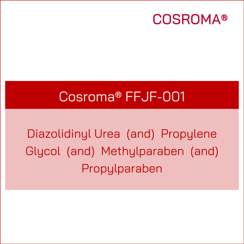 Diazolidinyl Urea (and) Propylene Glycol (and) Methylparaben (and) Propylparaben Cosroma® FFJF-001
