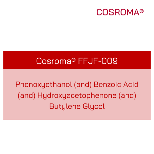 Phenoxyethanol (and) Benzoic Acid (and) Hydroxyacetophenone (and) Butylene Glycol Cosroma® FFJF-009