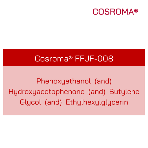 Phenoxyethanol (and) Hydroxyacetophenone (and) Butylene Glycol (and) Ethylhexylglycerin Cosroma® FFJF-008