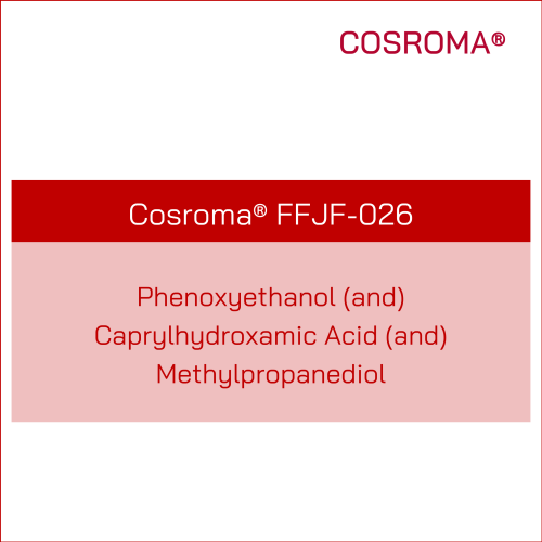 Phenoxyethanol (and) Caprylhydroxamic Acid (and) Methylpropanediol Cosroma® FFJF-026