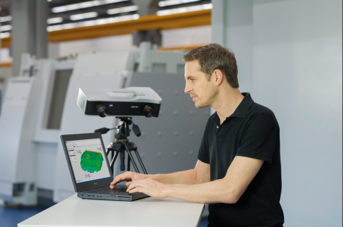 Zeiss Comet Scanner em 3d