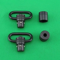 110 1inch Bolt Action Rifle Swivel Set, w/ Push Button Quick Release Swivels