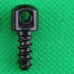 115 Short Woodscrew Black Color