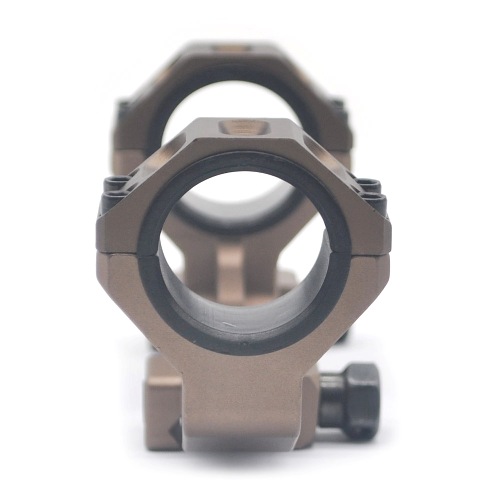 Tan FDE Tactical Dual Rings 25.4mm 30mm Riflescope Scope Mount