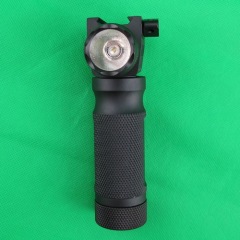 Tactical LED 200 lumens Combo illumination vertical Flashlight Fits 21mm Weaver Picatinny rail