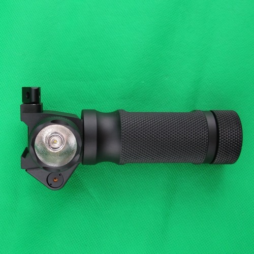 Tactical LED 200 lumens Combo illumination vertical Flashlight Fits 21mm Weaver Picatinny rail with Green Beam Laser