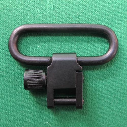 High End Stainless Steel 1.25inch QD Rifle Swivels in Black Finish