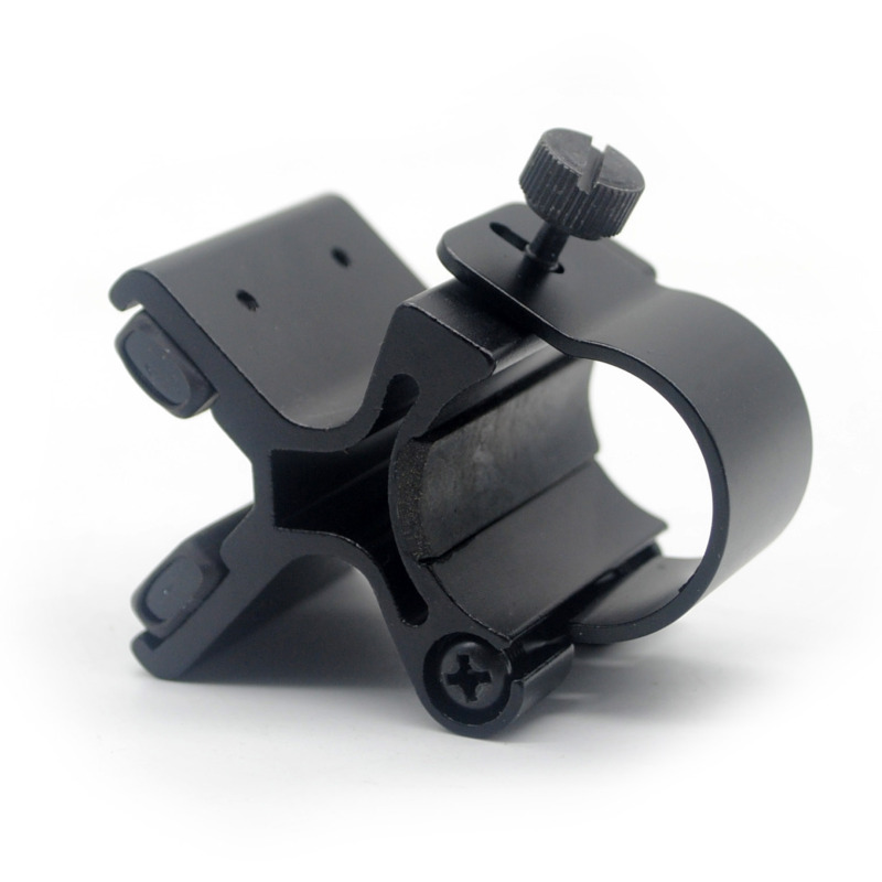 Durable Solid Magnetic X-shape Torch Bracket Scope Mount Fits 23 to 26mm Diameter