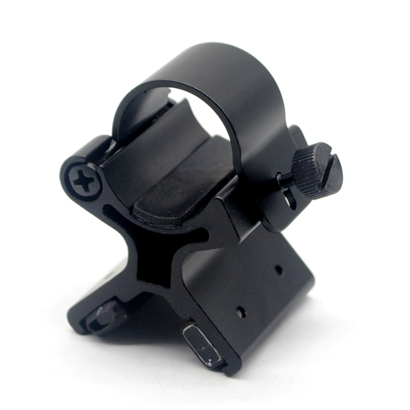 Durable Solid Magnetic X-shape Torch Bracket Scope Mount Fits 23 to 26mm Diameter