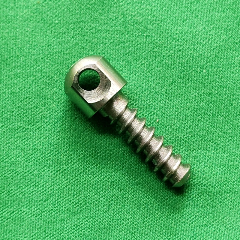 115 Long Woodscrew Nickel Color