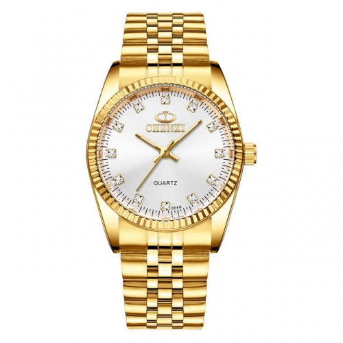 CHENXI Men's Watch Waterproof Business Watch Brand Watch Wholesale Golden Couple Watch
