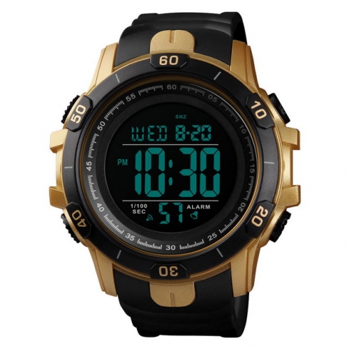 SKMEI Hot Sale Outdoor Sport Casual Chronograph Steps Count Alarm Clock Waterproof Electronic Men's Watch