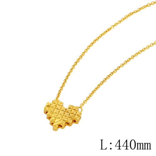 BC Wholesale 24K Gold Jewelry Women's Necklaces Cheap Jewelry Alluvial Gold Jewelry Necklaces NO.#CJ4NC22332