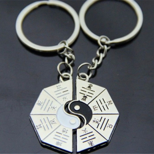 BC Wholesale Keychain Zinc Alloy Lover Couple Keychain NO.#YJ005KH35