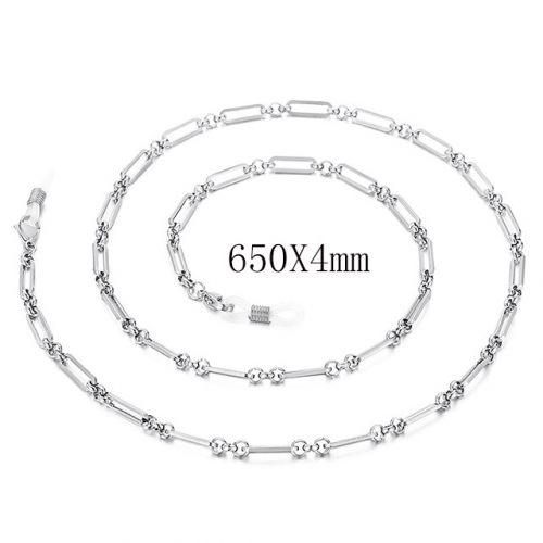 BC Wholesale Glasses Chain Stainless Steel 316L Jewelry Chains NO.#SJ113SC096