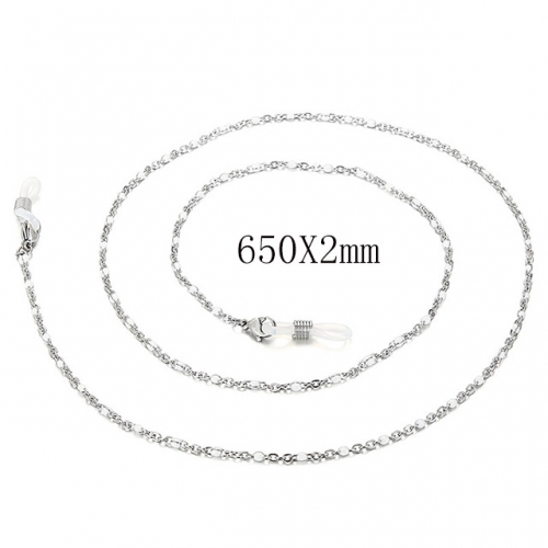 BC Wholesale Glasses Chain Stainless Steel 316L Jewelry Chains NO.#SJ113SC082