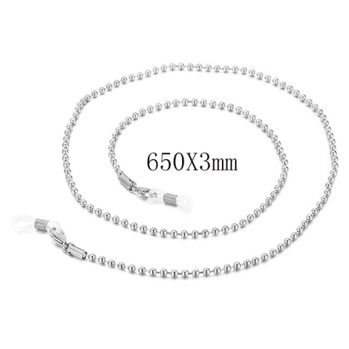 BC Wholesale Glasses Chain Stainless Steel 316L Jewelry Chains NO.#SJ113SC100
