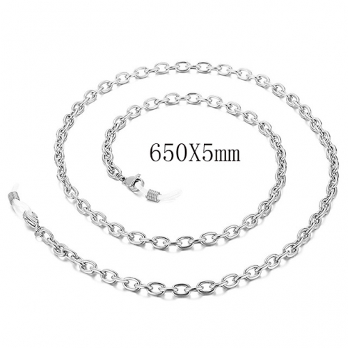 BC Wholesale Glasses Chain Stainless Steel 316L Jewelry Chains NO.#SJ113SC094