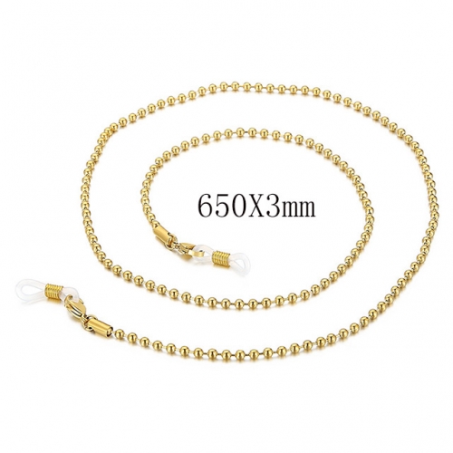 BC Wholesale Glasses Chain Stainless Steel 316L Jewelry Chains NO.#SJ113SC101