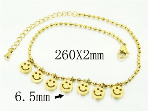 BC Wholesale Anklets Jewelry Stainless Steel 316L Anklets NO.#BC32B0738OR