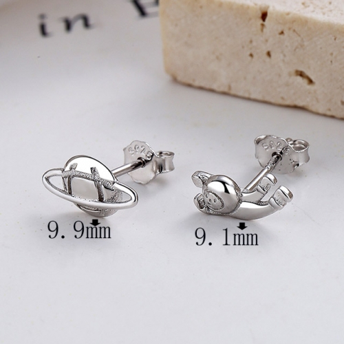 BC Wholesale 925 Sterling Silver Jewelry Earrings Good Quality Earrings NO.#925SJ8EA4814