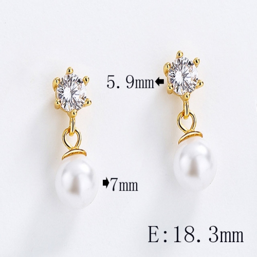 BC Wholesale 925 Sterling Silver Jewelry Earrings Good Quality Earrings NO.#925SJ8E1A1316
