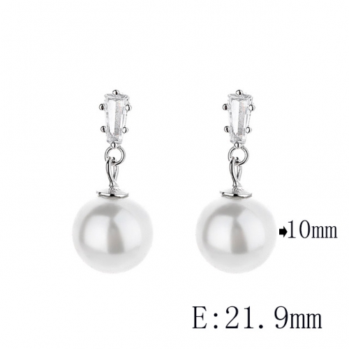 BC Wholesale 925 Sterling Silver Jewelry Earrings Good Quality Earrings NO.#925SJ8E1A1020