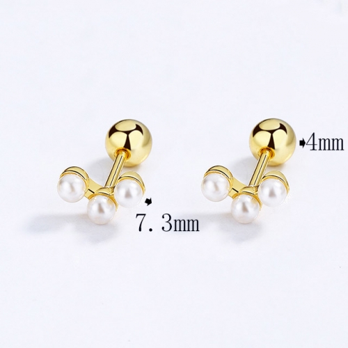 BC Wholesale 925 Sterling Silver Jewelry Earrings Good Quality Earrings NO.#925SJ8E1A46