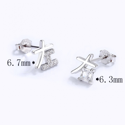 BC Wholesale 925 Sterling Silver Jewelry Earrings Good Quality Earrings NO.#925SJ8EA173