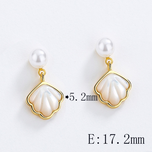 BC Wholesale 925 Sterling Silver Jewelry Earrings Good Quality Earrings NO.#925SJ8E1A0419