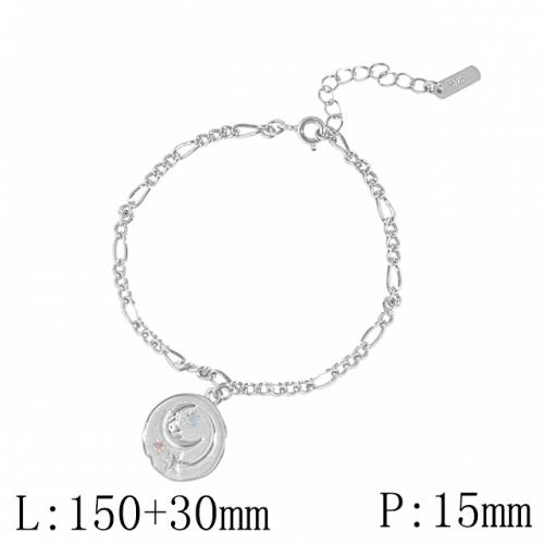 BC Wholesale 925 Silver Bracelet Jewelry Fashion Silver Bracelet NO.#925J11BA077