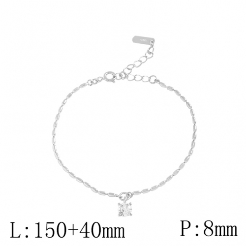 BC Wholesale 925 Silver Bracelet Jewelry Fashion Silver Bracelet NO.#925J11BA104