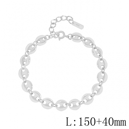 BC Wholesale 925 Silver Bracelet Jewelry Fashion Silver Bracelet NO.#925J11BA081