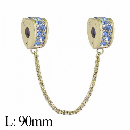BC Wholesale DIY Jewelry Safty Chains Stainless Steel Jewelry Safty Chains NO.#SF4PPD0607GL