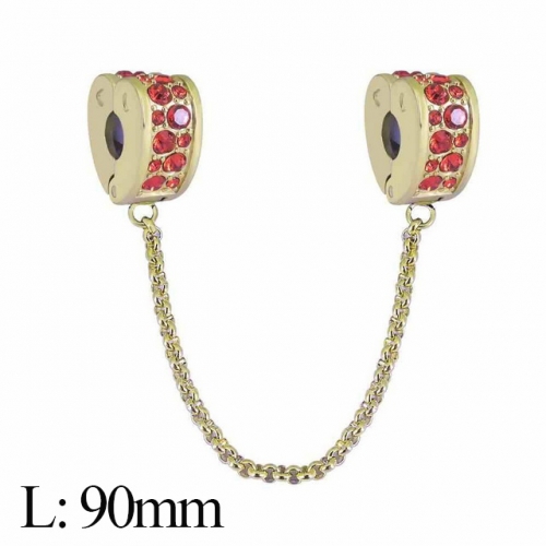 BC Wholesale DIY Jewelry Safty Chains Stainless Steel Jewelry Safty Chains NO.#SF4PPD0607GR