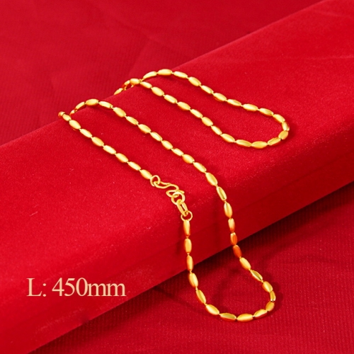 BC Wholesale 24K Gold Jewelry Women's Necklaces Cheap Jewelry Alluvial Gold Jewelry Necklaces CJ4NAXL888