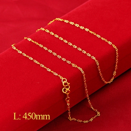 BC Wholesale 24K Gold Jewelry Women's Necklaces Cheap Jewelry Alluvial Gold Jewelry Necklaces CJ4NLXL888