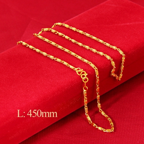 BC Wholesale 24K Gold Jewelry Women's Necklaces Cheap Jewelry Alluvial Gold Jewelry Necklaces CJ4NBXL888