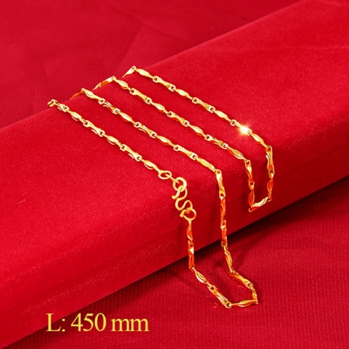 BC Wholesale 24K Gold Jewelry Women's Necklaces Cheap Jewelry Alluvial Gold Jewelry Necklaces CJ4NHXL888