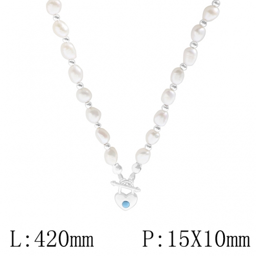 BC Wholesale 925 Silver Necklace Fashion Silver Pendant and Silver Chain Necklace 925J11NB492