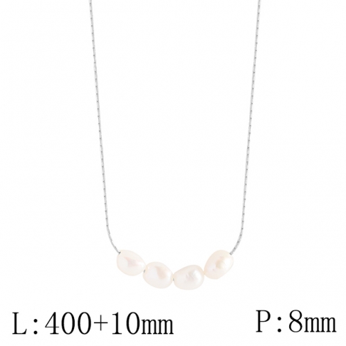 BC Wholesale 925 Silver Necklace Fashion Silver Pendant and Silver Chain Necklace 925J11NA414