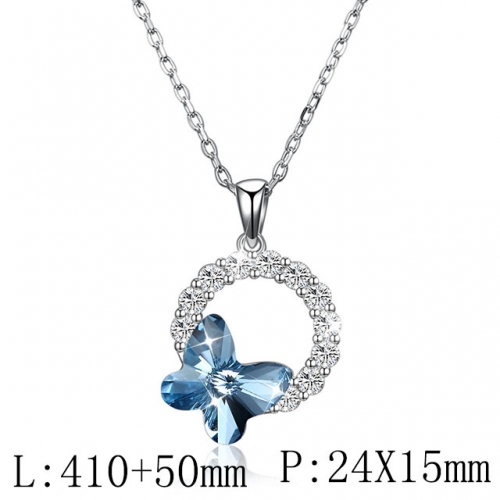 BC Wholesale Austrian Crystal Jewelry High-grade Crystal Jewelry Necklace SJ115NA323