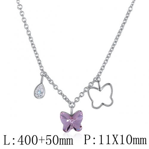 BC Wholesale Austrian Crystal Jewelry High-grade Crystal Jewelry Necklace SJ115NA333