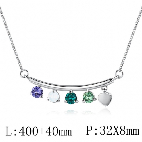 BC Wholesale Austrian Crystal Jewelry High-grade Crystal Jewelry Necklace SJ115NA310