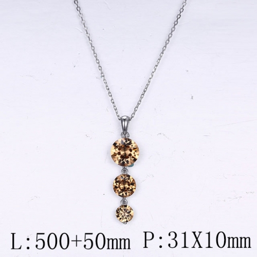 BC Wholesale Austrian Crystal Jewelry High-grade Crystal Jewelry Necklace SJ115NA359