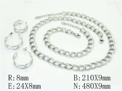 Ulyta Jewelry Wholesale Jewelry Sets 316L Stainless Steel Jewelry Earrings Pendants Sets BC50S0543IOF
