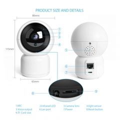 PTZ-21B Tuya App Smart Home wifi PTZ Camera