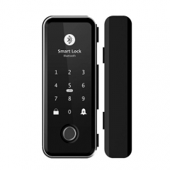 Finger Print Sliding Door Locks Digital For Wooden Doors Aluminium Fingerprint Smart Sliding Door Lock Forr Home