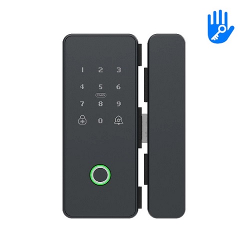 TTlock App Secure Remote control Digital keyless biometric fingerprint keypad sliding smart door sensor glass lock